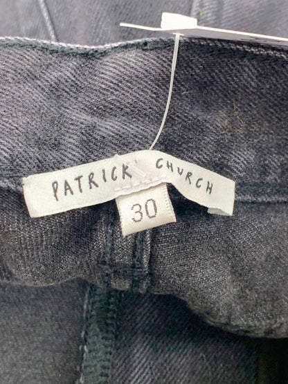 Patrick Church Black Face Art Jeans UK W30