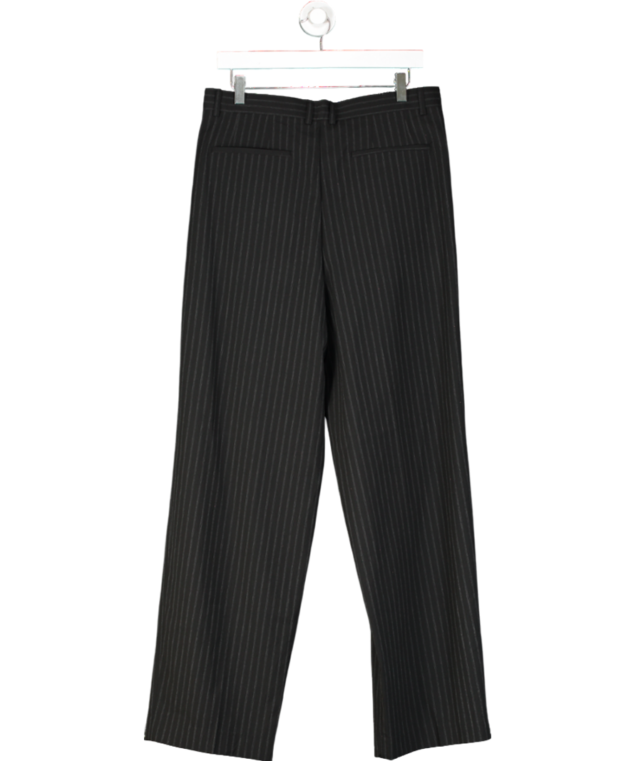 Bollen Black Striped Tailored Trouser UK L