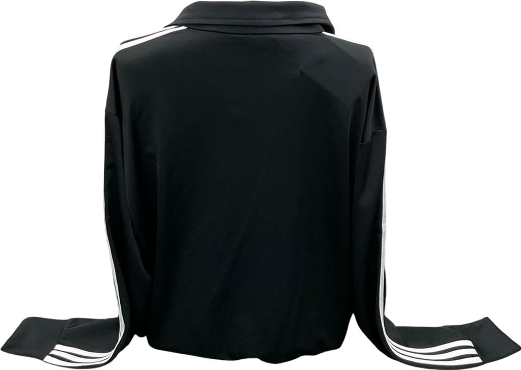 adidas Black Firebird Track Top UK M
