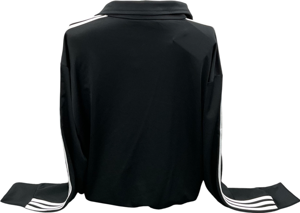 adidas Black Firebird Track Top UK M