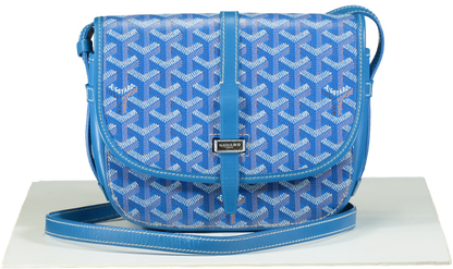 Goyard Sky Blue Belvedere PM Bag