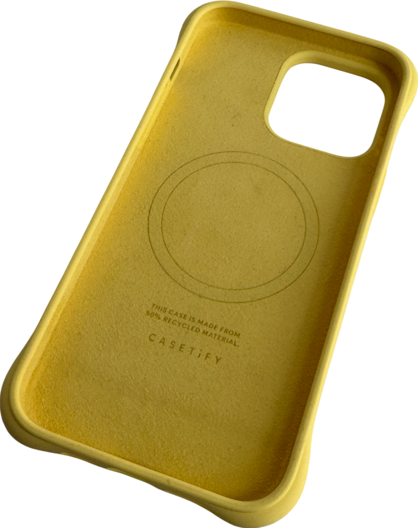 Casetify Yellow Iphone 15 Pro Max Case One Size