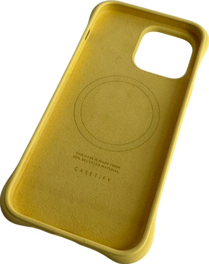 Casetify Yellow Iphone 15 Pro Max Case One Size