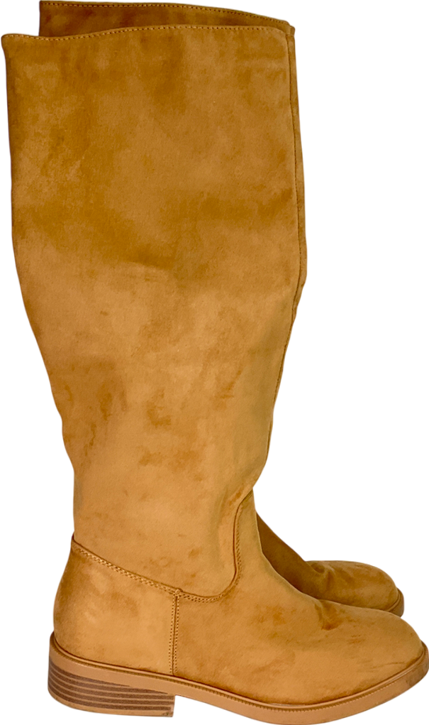 Primark Beige Suede Boots UK 7 EU 40 👠