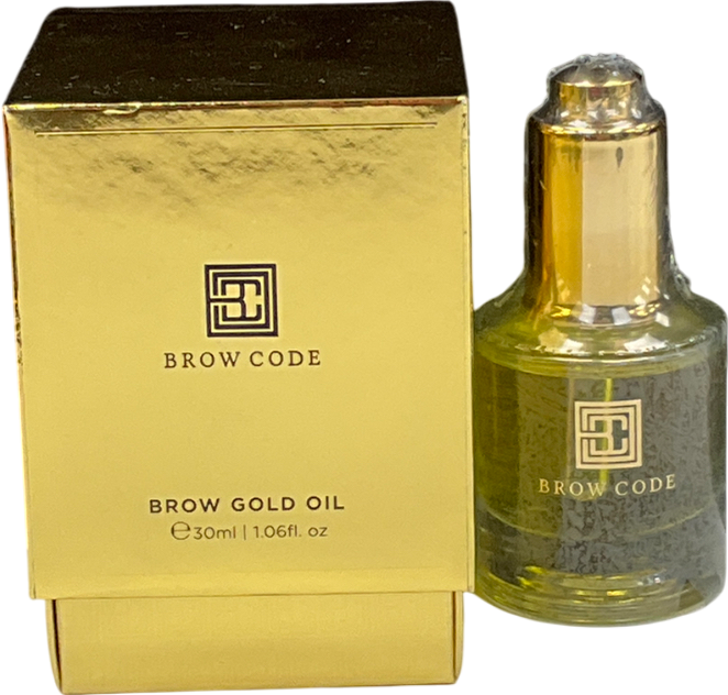 browcode Brow Gold Nourishing Growth Oil 30ml