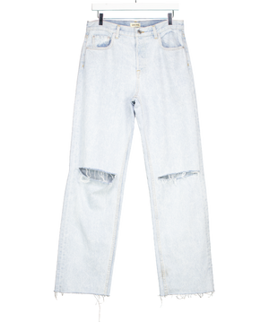 grlfrnd Blue Bella Low Rise Boyfriend Jeans W27