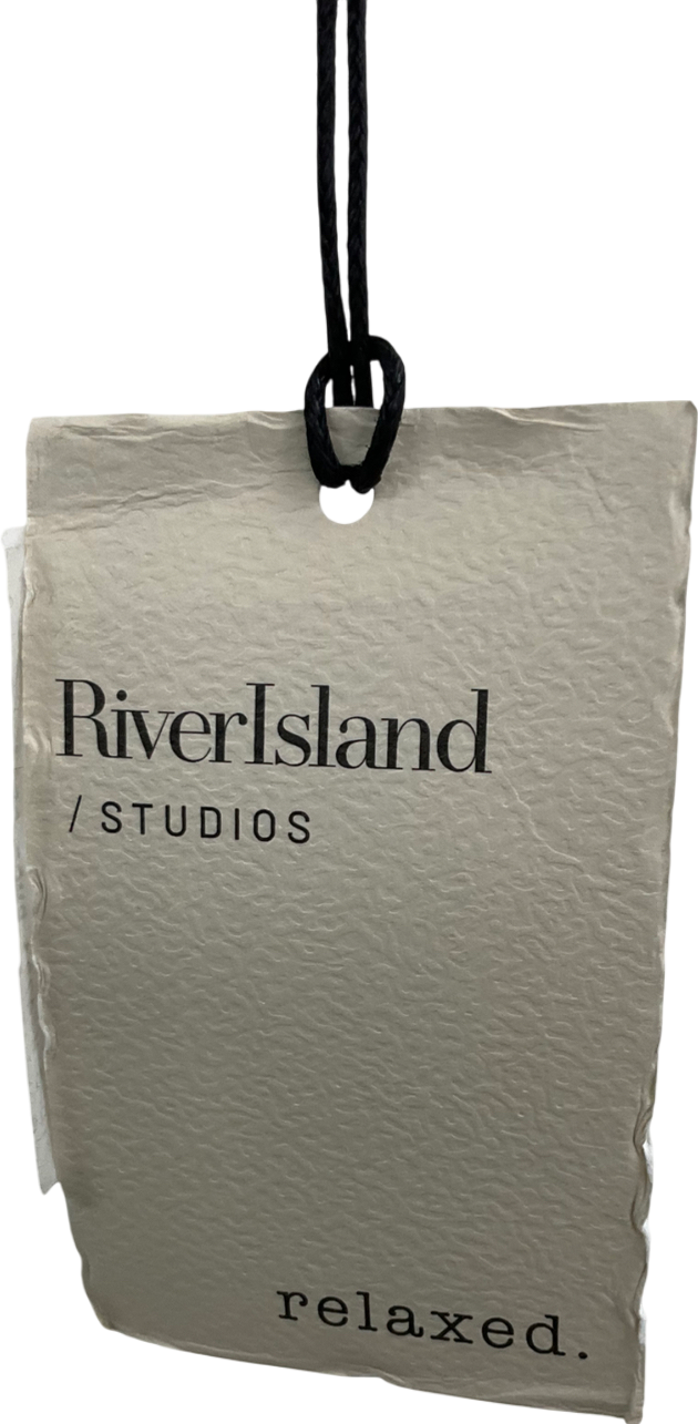 River Island White Classic Vest UK 8