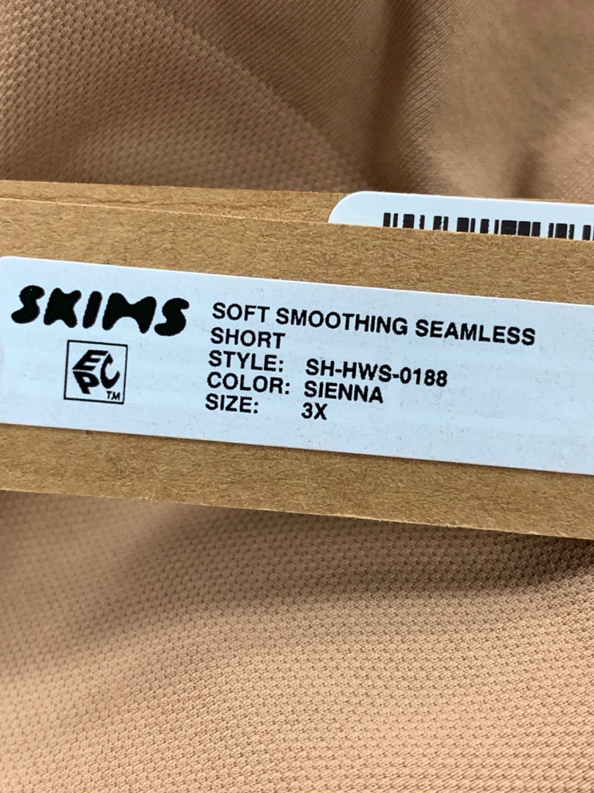 SKIMS Sienna Soft Smoothing Seamless Short 3XL