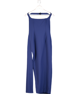 L'academie Blue Halter Neck Midaxi Dress UK L