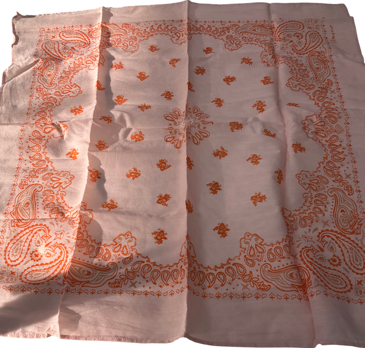 Bonpoint Pink Cotton Scarf Acte Printed