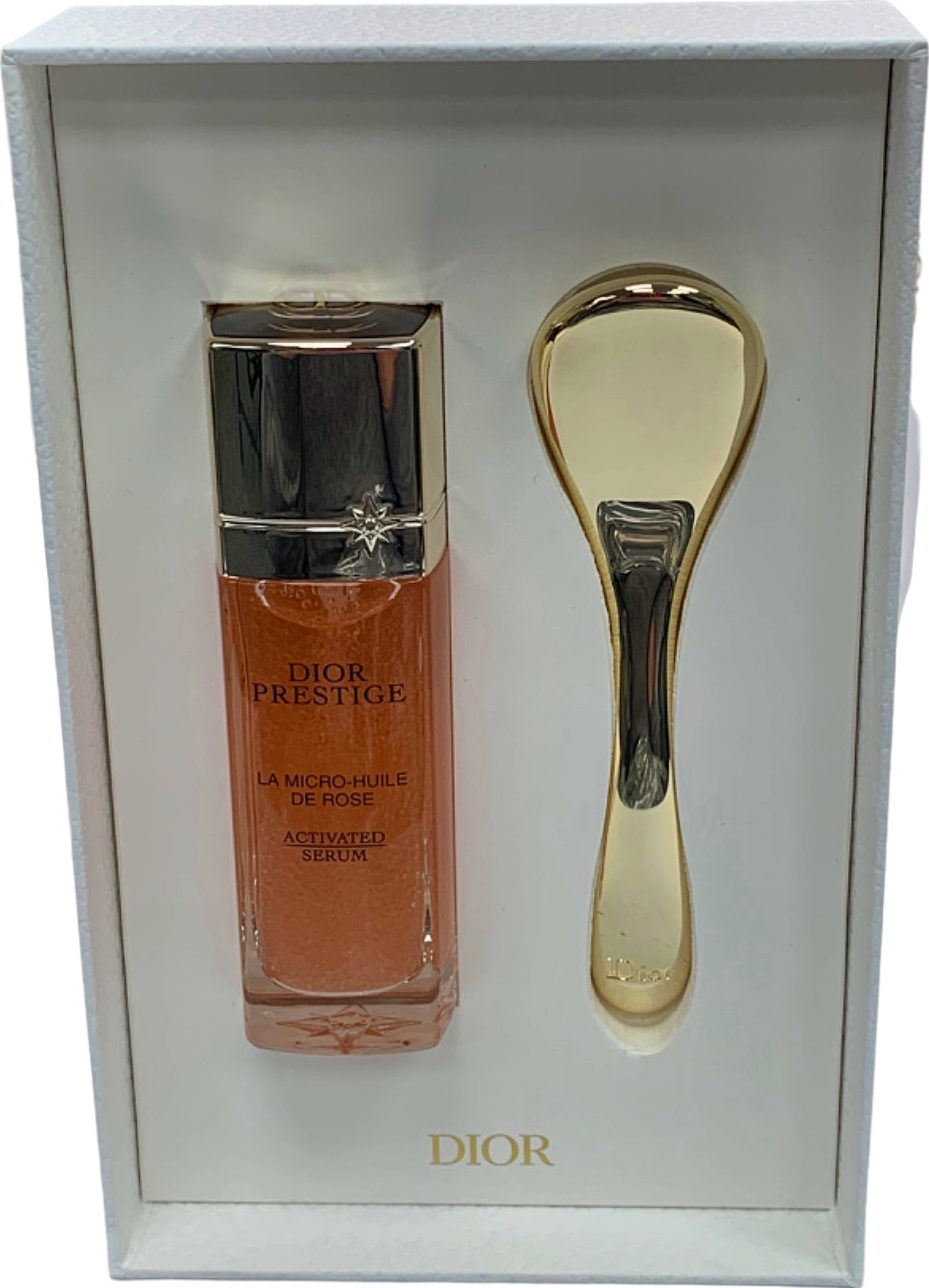 Dior Prestige Ltd. Edition La Micro-Huile De Rose Activated Serum & Gold Applicator Set 30 ml