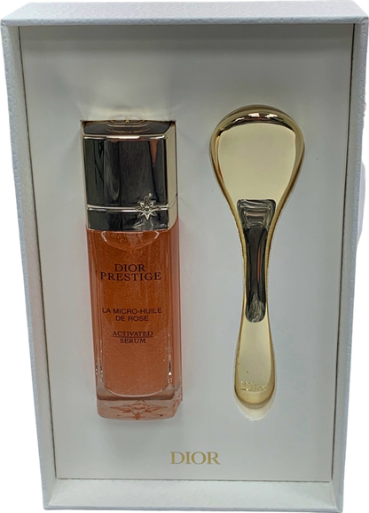 Dior Prestige Ltd. Edition La Micro-Huile De Rose Activated Serum & Gold Applicator Set 30 ml