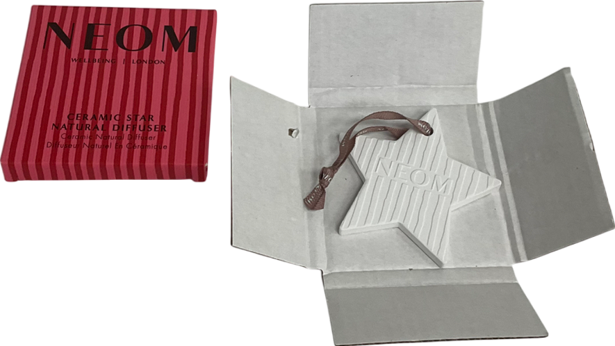NEOM White Ceramic Star Natural Diffuser One Size