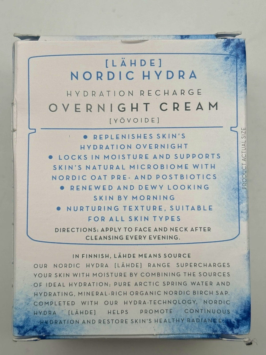 Lumene Nordic Hydra Hydration Recharge Overnight Cream 50ml