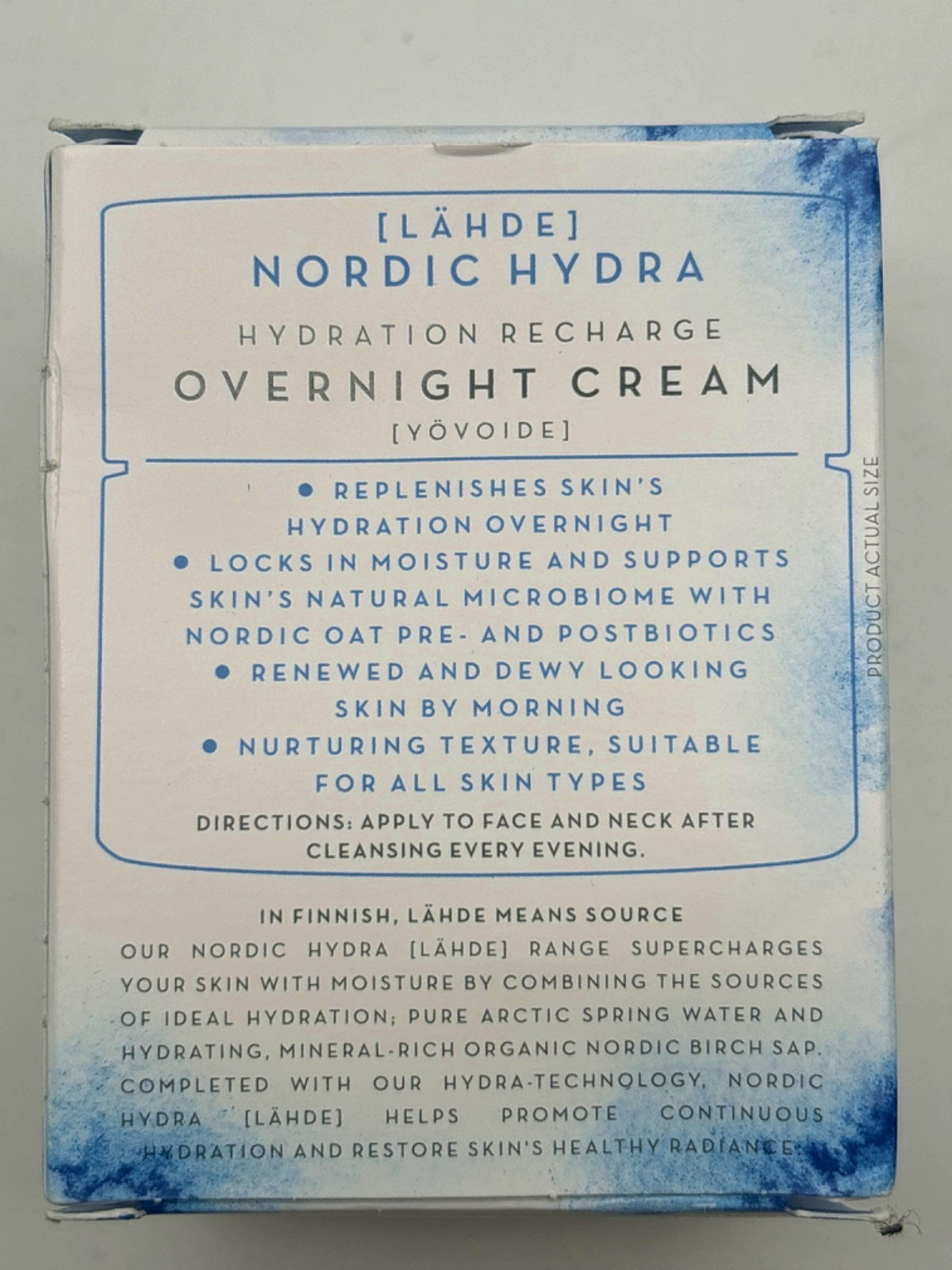 Lumene Nordic Hydra Hydration Recharge Overnight Cream 50ml