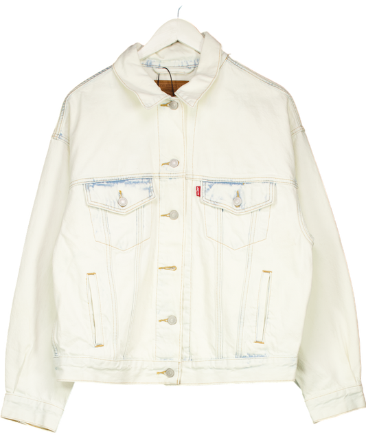 levis Cream Levi's Trucker Jacket UK M