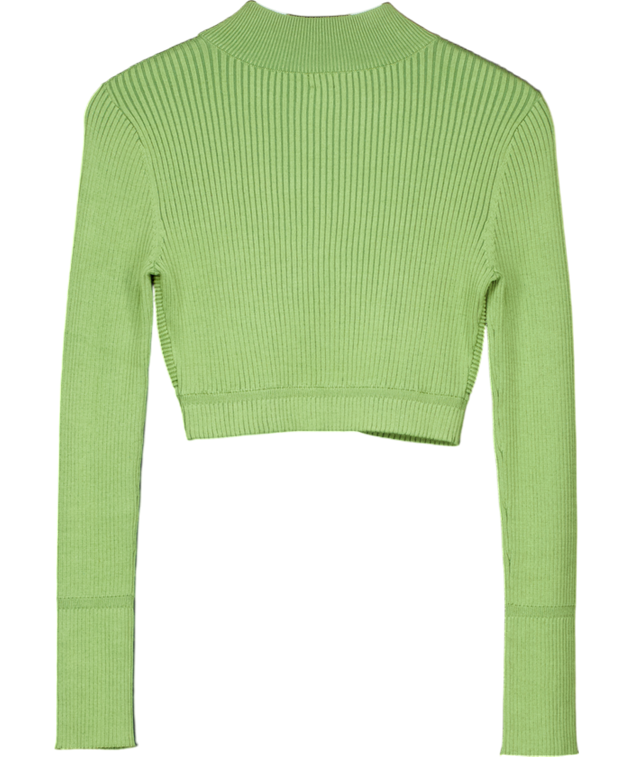 NBD Green Midori Turtleneck UK S