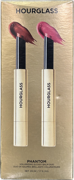 Hourglass Volumizing Glossy Balm Duo 1.7G X 2