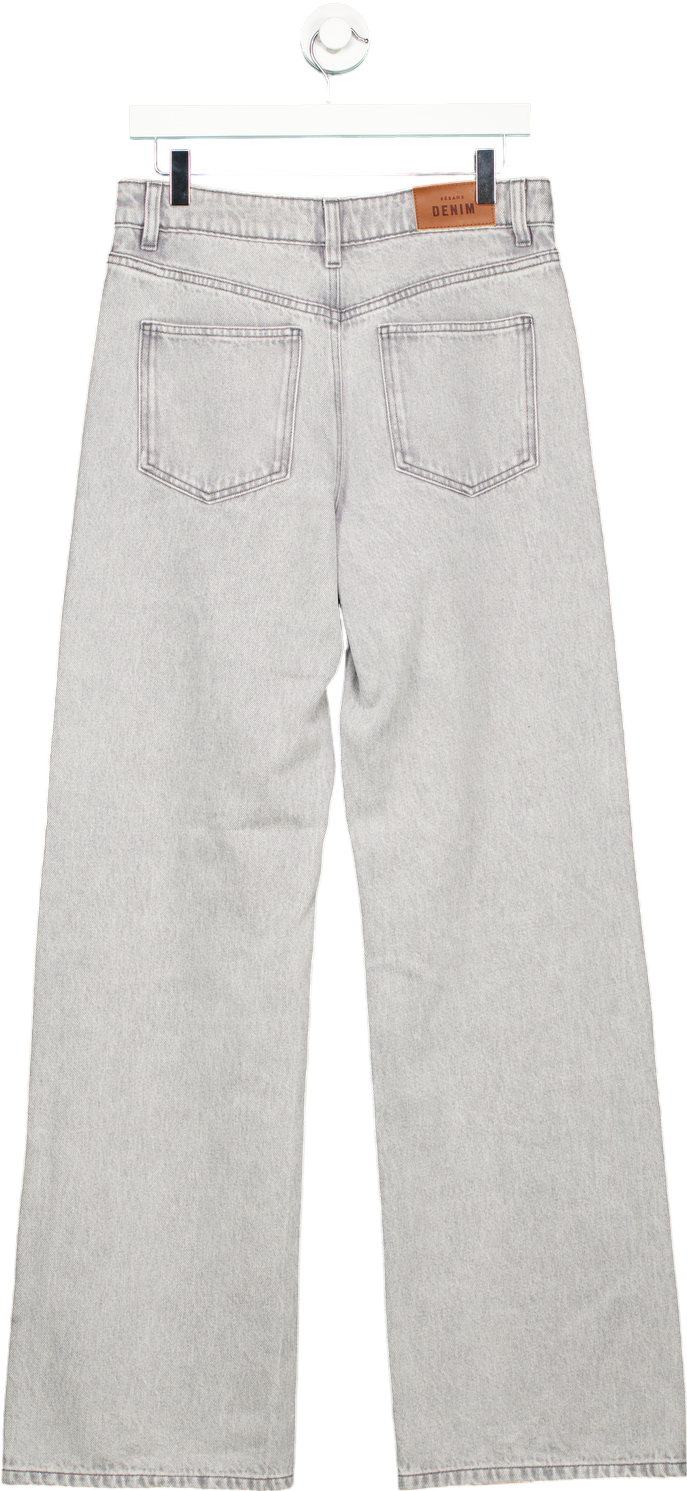 Sézane Grey Denim Jeans UK 10