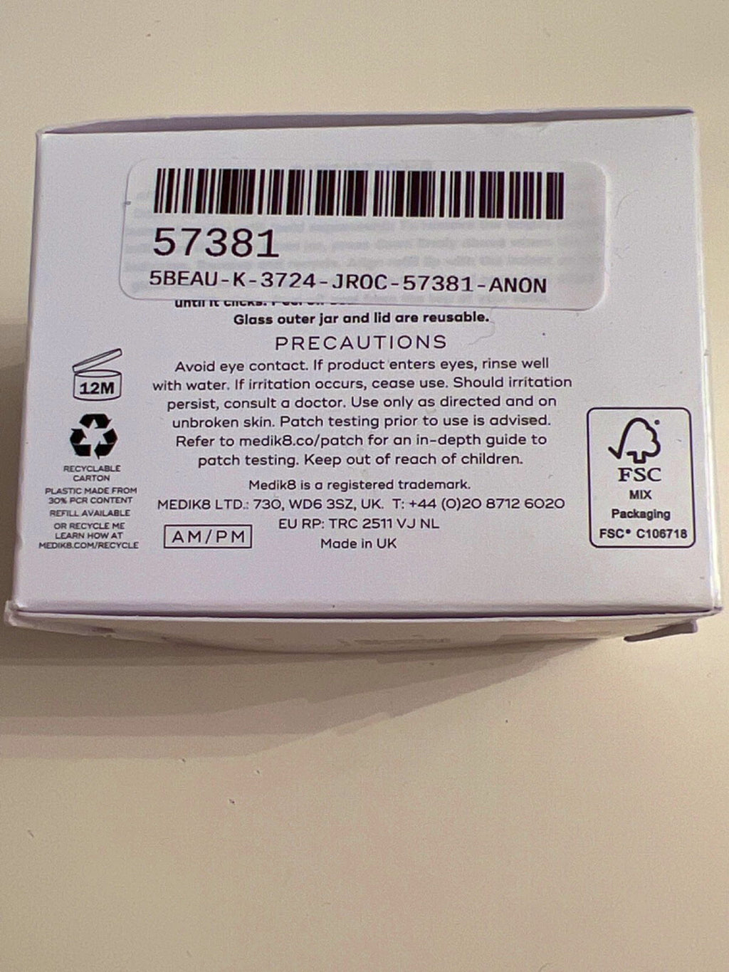 Medik8 Total Moisture Daily Facial Cream 50ml