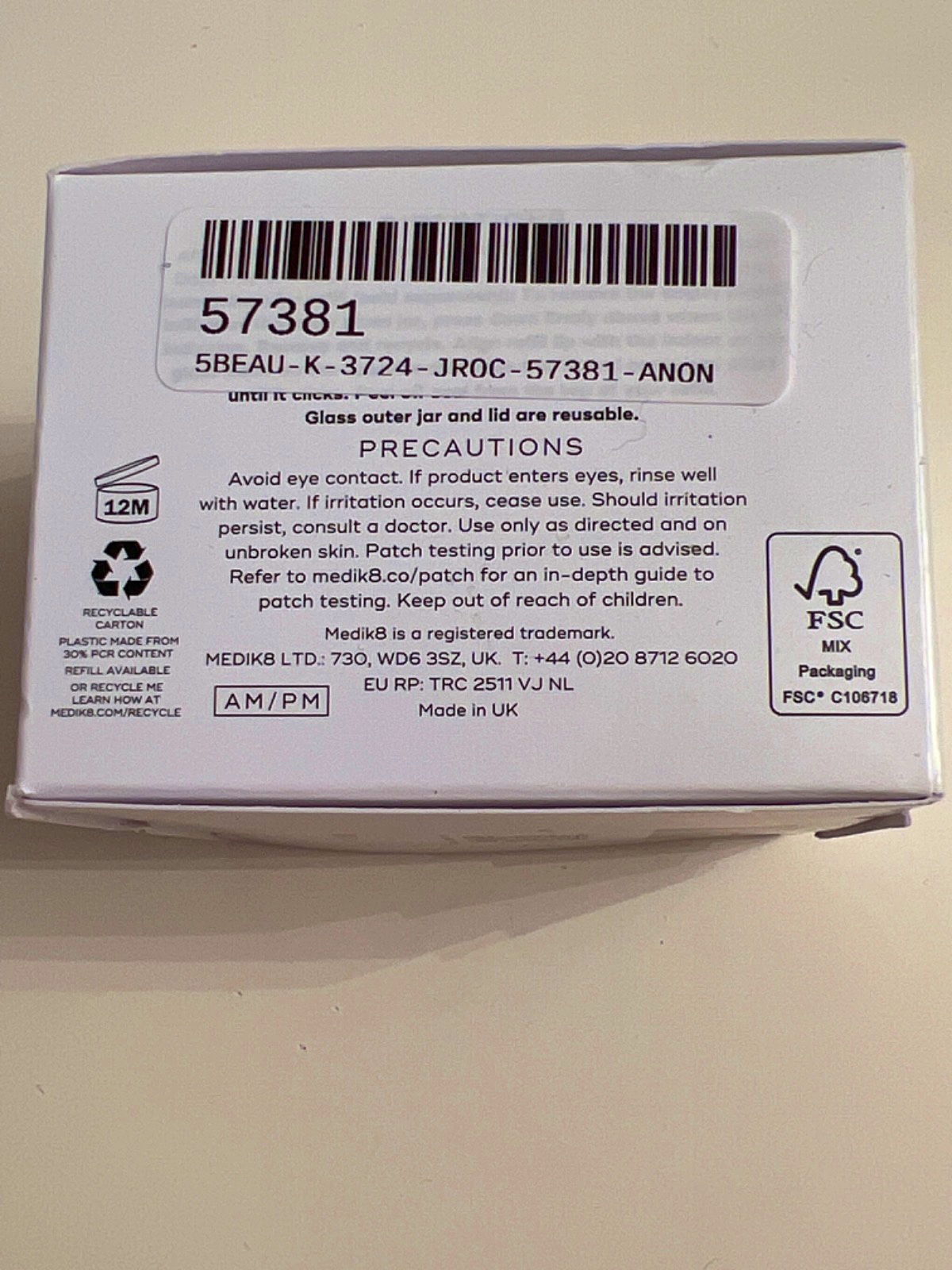 Medik8 Total Moisture Daily Facial Cream 50ml