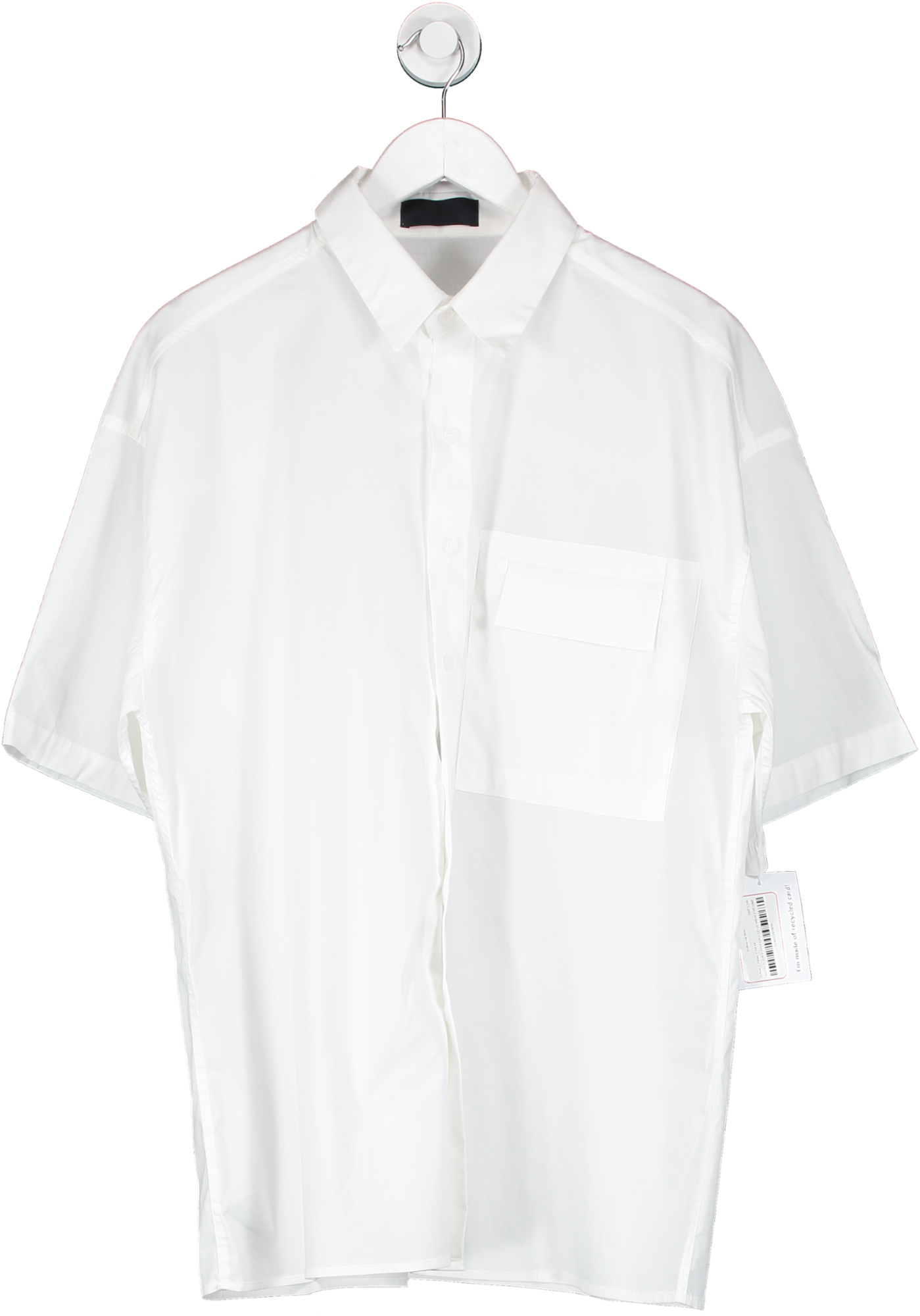 Sickos White Button Up Shirt UK M