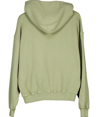 Mutual Differences Green Basics Oversized Hoodie UK L