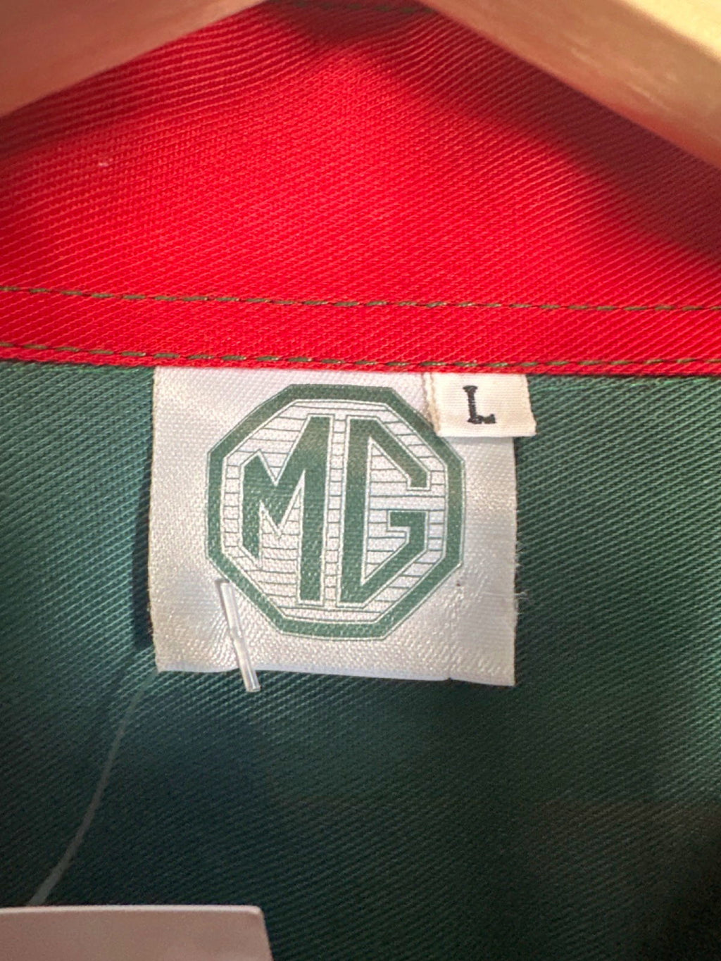 MG Green Long Sleeve Shirt UK L