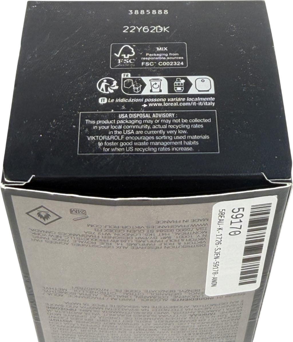 Viktor & Rolf Spicebomb Dark Leather Eau De Parfum Spray 90ml
