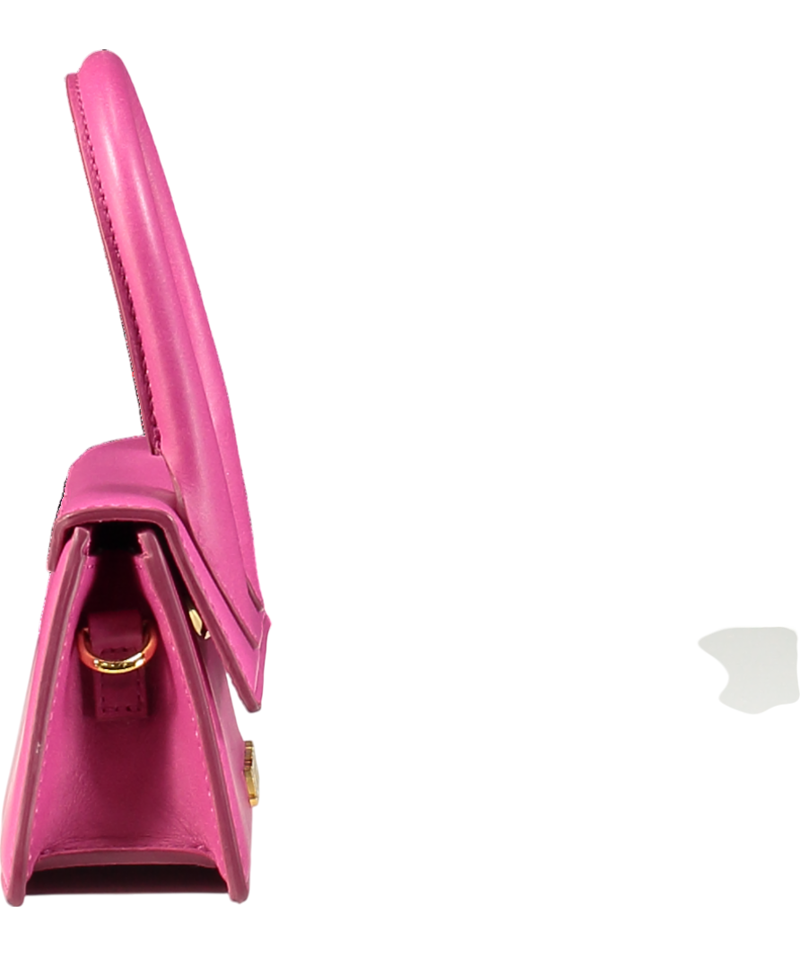 JACQUEMUS Pink Le Chiquito Leather Tote Bag