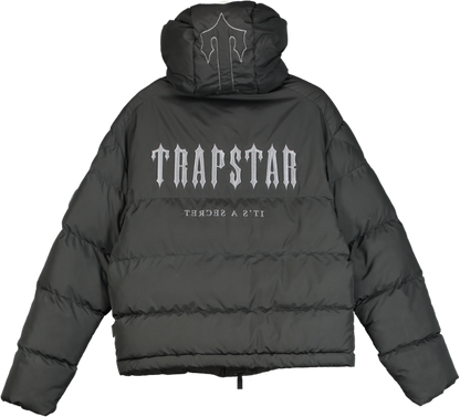 Trapstar Black Puffer Jacket UK S