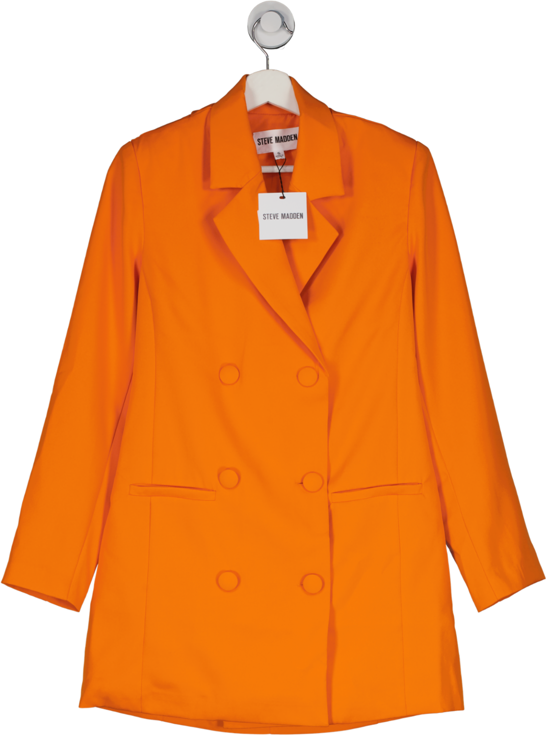 STEVE MADDEN Orange Re Agan Blazer Dress UK S