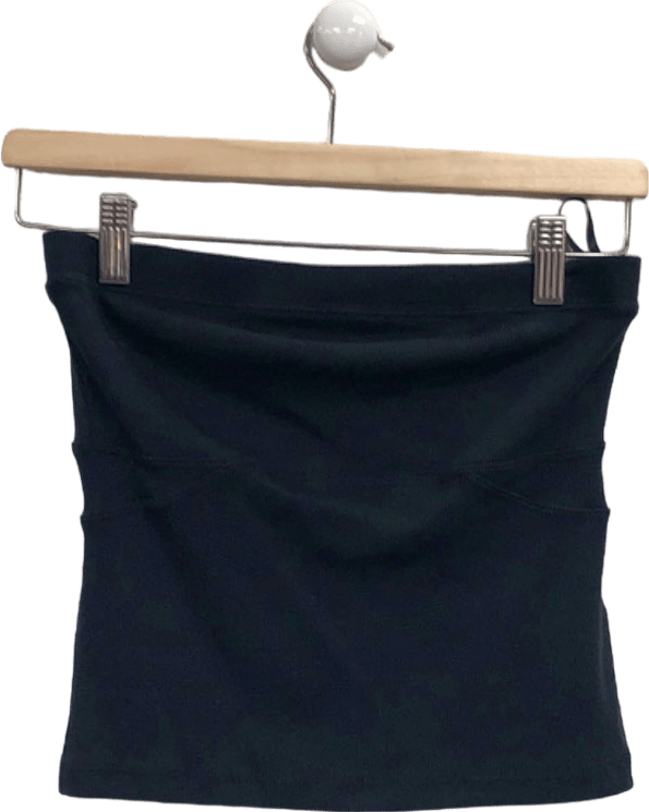 Urban Outfitters BDG Black Ribbed Tube Top UK M - Reliked