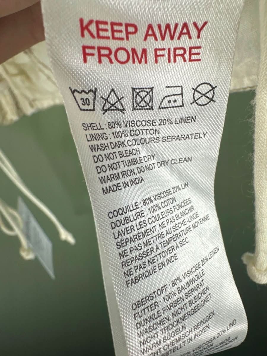 Urban Outfitters BDG Cream ruched cami top UK L - Reliked