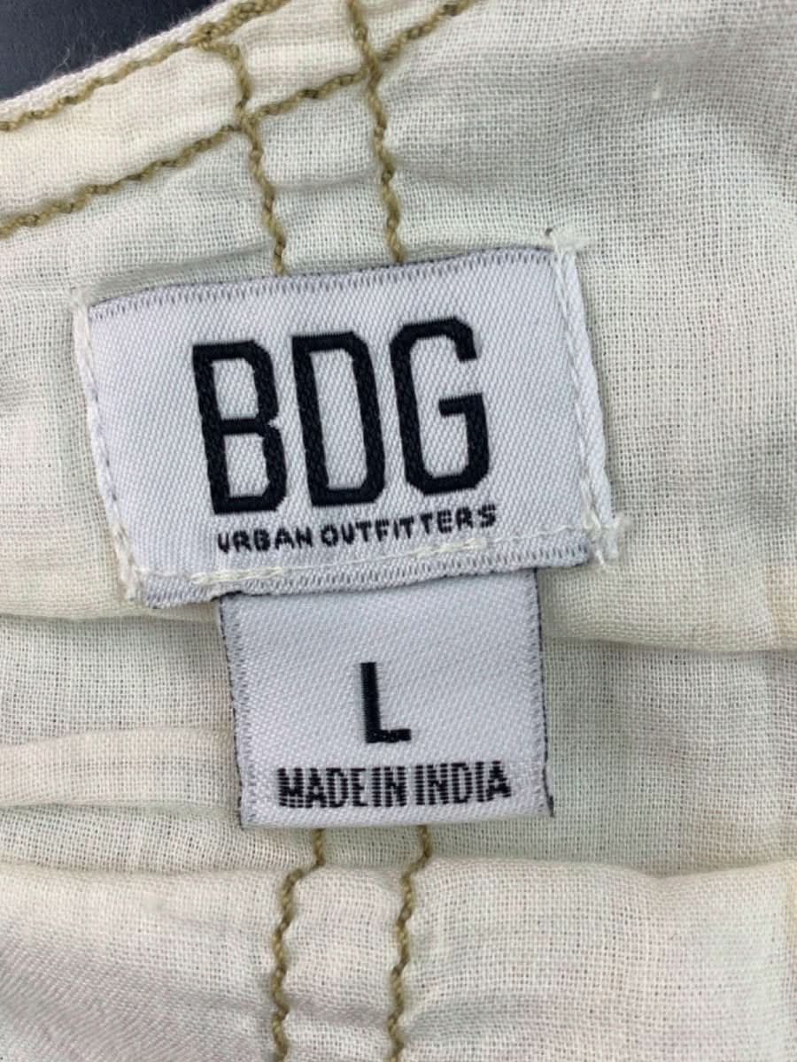 Urban Outfitters BDG Off - White Ruched Crop Top UK L - Reliked