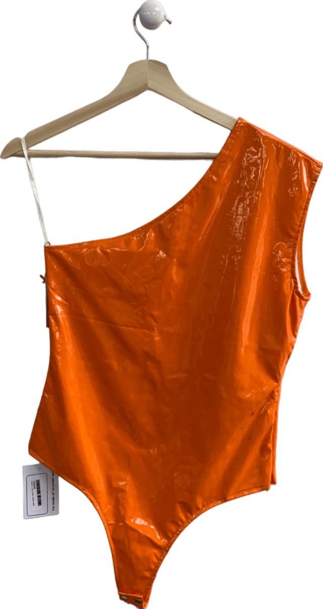 Urban Outfitters BDG Orange One - Shoulder Bodysuit Size M - Reliked