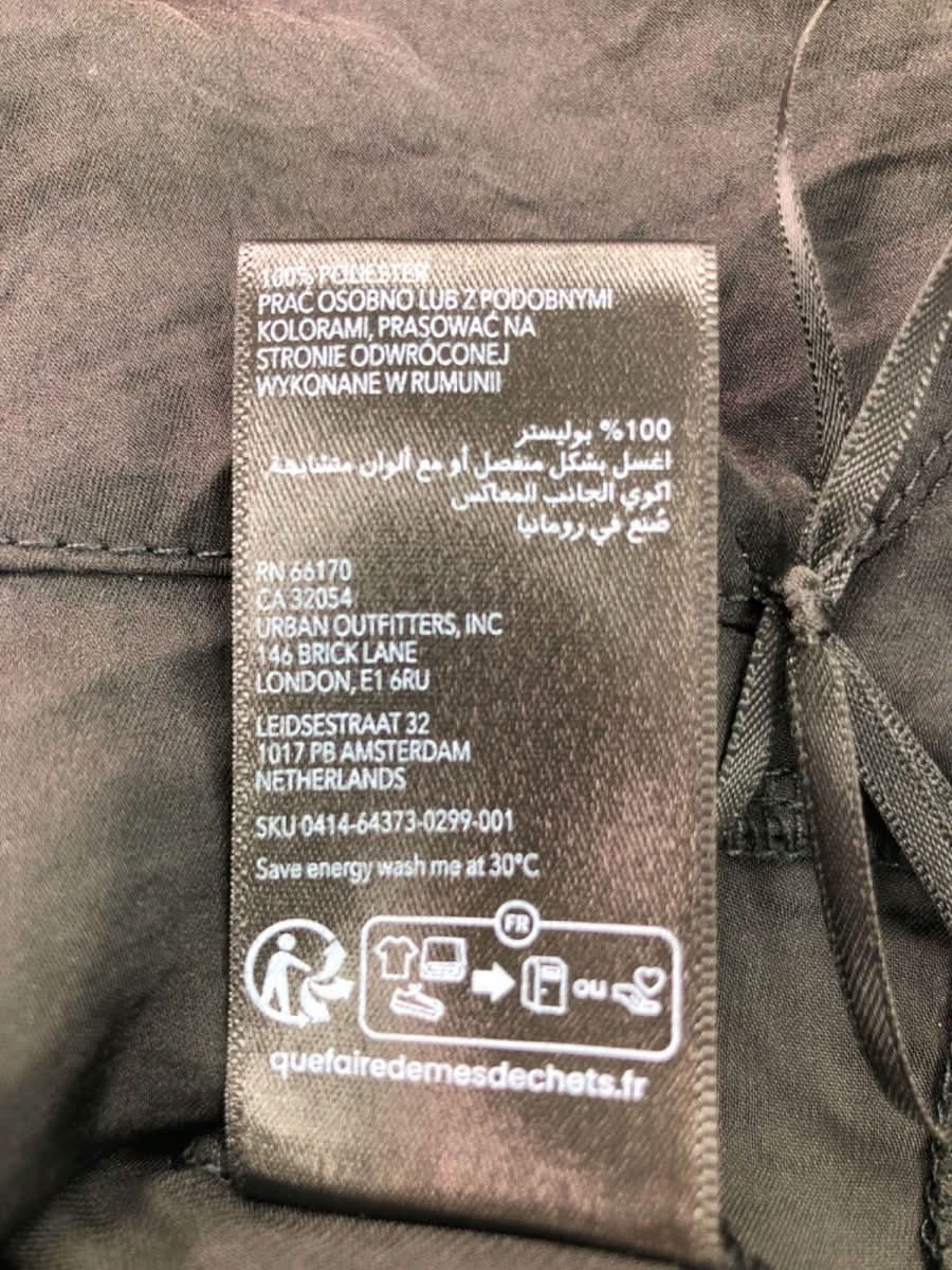 Urban Outfitters Black Cami Top UK L - Reliked