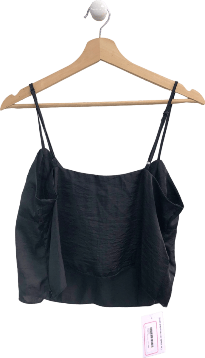 Urban Outfitters Black Cami Top UK L - Reliked