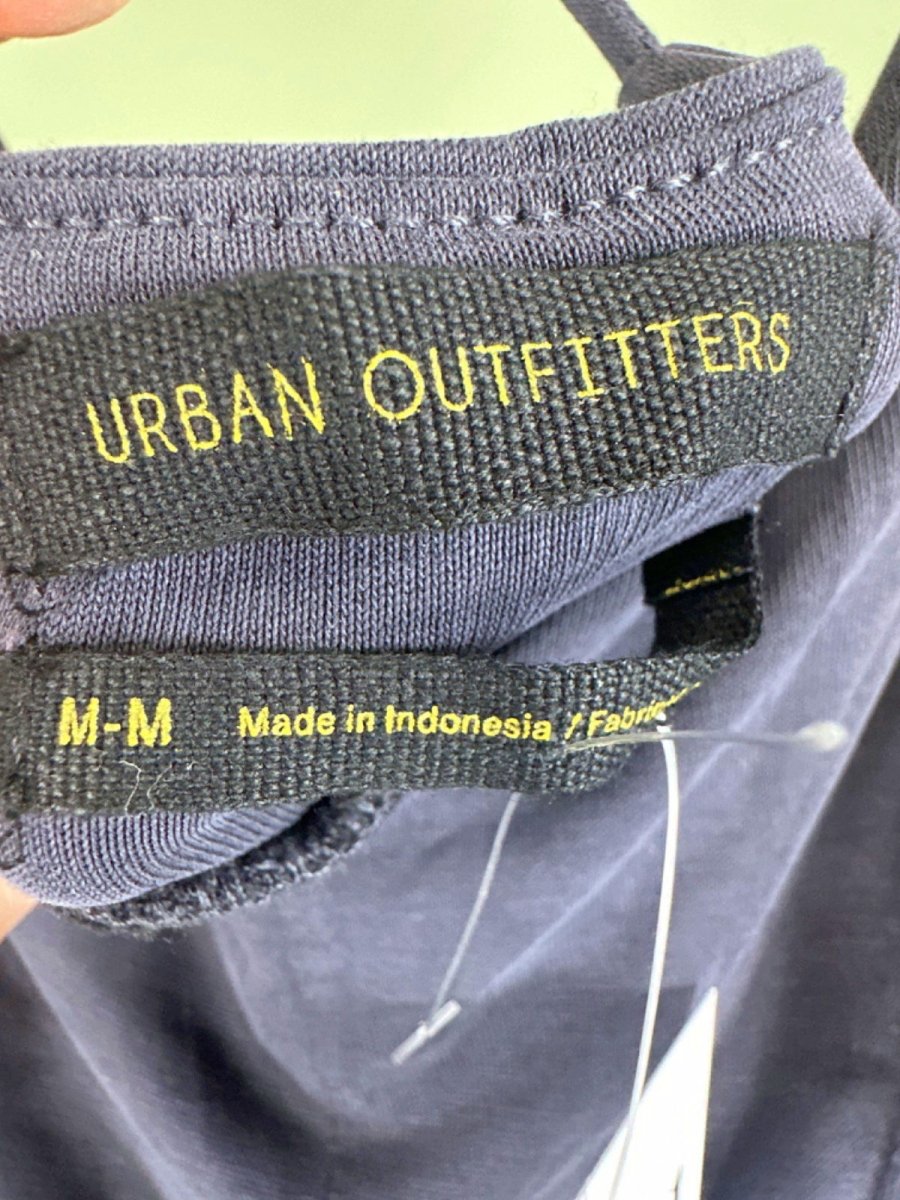 Urban Outfitters Grey Spaghetti Strap Dress UK M - Reliked