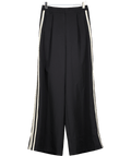 V by Very Black Side Stripe Formal Trouser UK 8 - Reliked