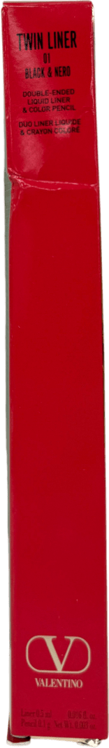 Valentino Beauty Twin Liner Double - ended Eyeliner Black 0.5ml - Reliked