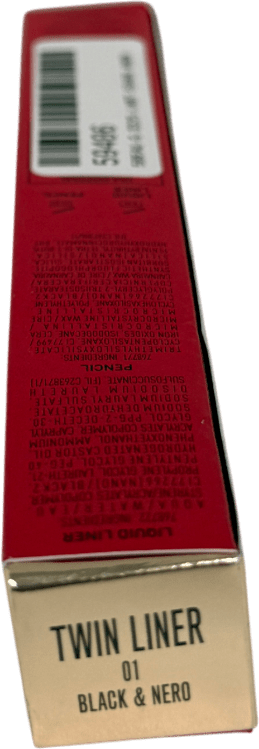 Valentino Beauty Twin Liner Double - ended Eyeliner Black 0.5ml - Reliked