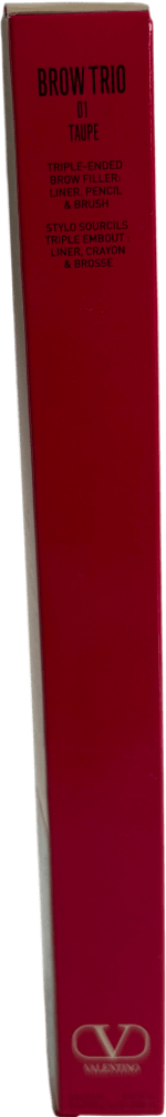 Valentino Brow Trio 01 Taupe Liner 0.4ml Pencil 0.14g - Reliked