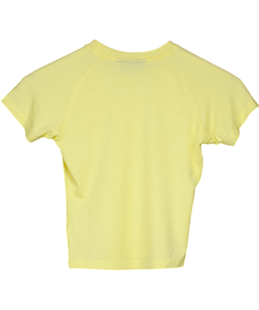 Vanquish Essential Butter Yellow Soft Touch Baby T-shirt UK S - Reliked