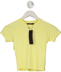 Vanquish Essential Butter Yellow Soft Touch Baby T-shirt UK S - Reliked