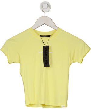 Vanquish Essential Butter Yellow Soft Touch Baby T-shirt UK S