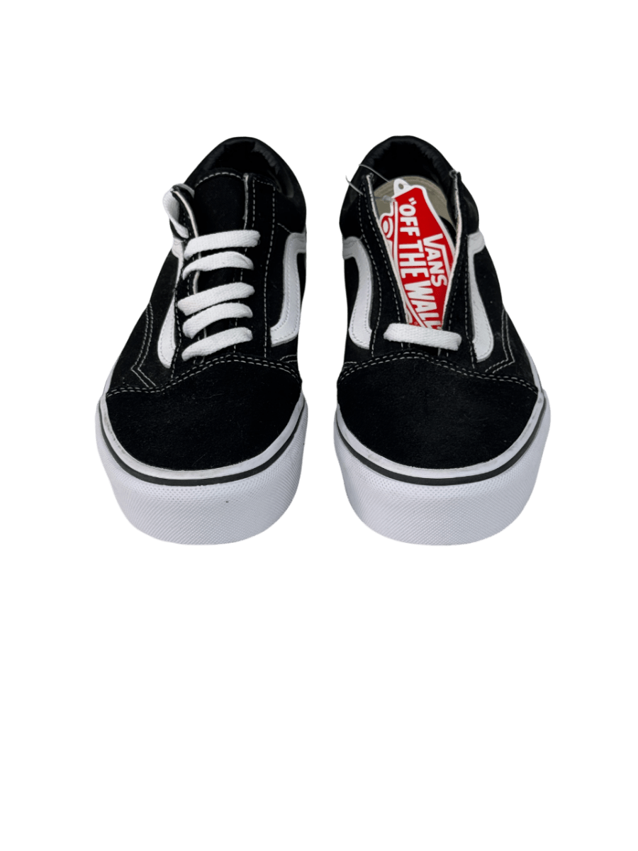 VANS Black Off The Wall Old Skool Classic Trainers UK 5 EU 38 👠 - Reliked