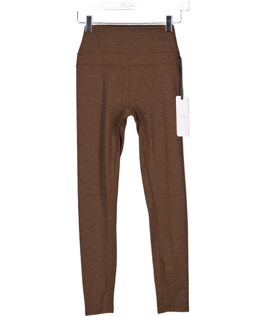 Varley Brown Always Warm High - rise Leggings UK XS - Reliked