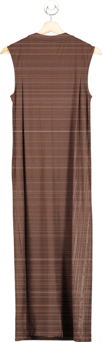 Varley Brown Kayla Midi Dress UK XS - Reliked