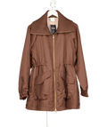 Varley Brown Shimmer Twill Alison Jacket UK M - Reliked